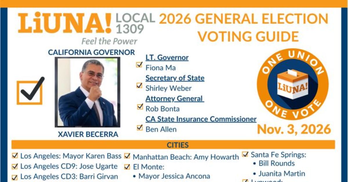 Voter Guide for the November 3rd General Election